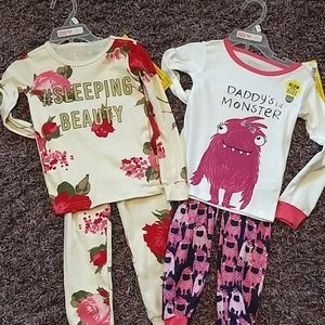 2 pairs NEW 2T PJs